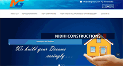 Desktop Screenshot of nidhigroups.com